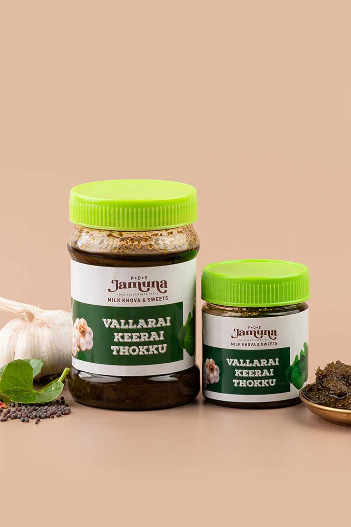 Vallarai Keerai Thokku