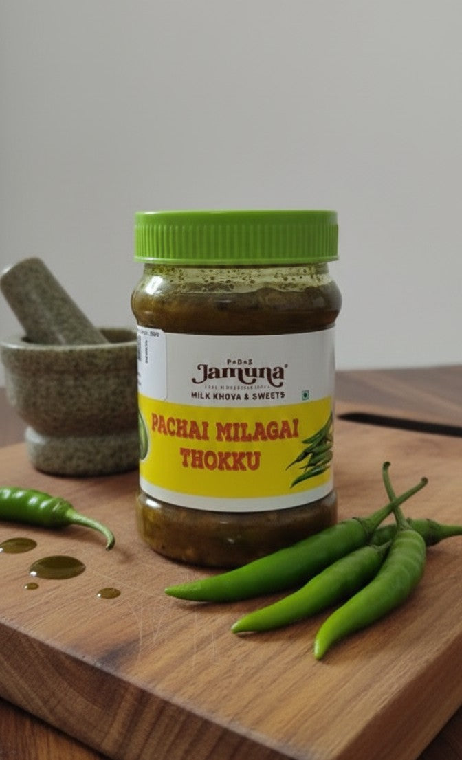Green Chilli Thokku
